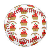 Erdbeerzeit! Baseball (Vorderseite Links)