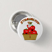 Erdbeerzeit! Button (Vorne & Hinten)