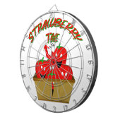 Erdbeerzeit! Dartscheibe (Vorderseite rechts)