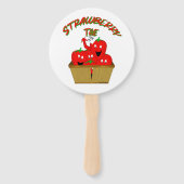 Erdbeerzeit! Fächer (Rückseite)