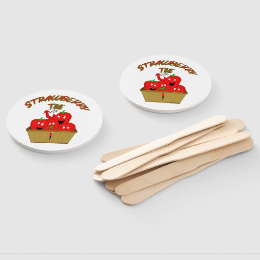 Erdbeerzeit! Fächer (Non-assembled)