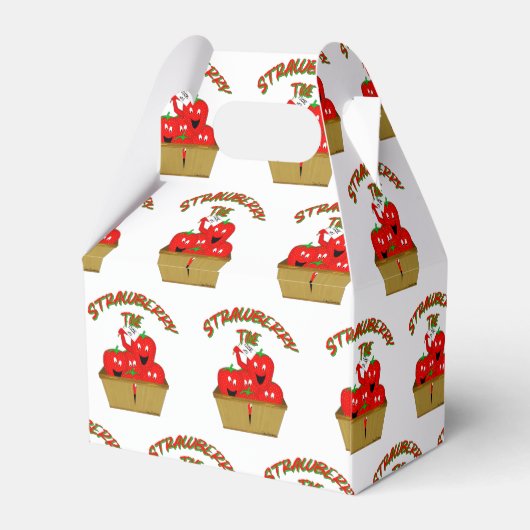 Erdbeerzeit! Geschenkschachtel (Rückseite)