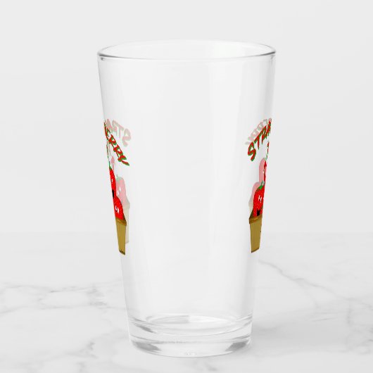 Erdbeerzeit! Glas (Links)
