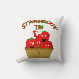 Erdbeerzeit! Kissen