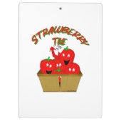 Erdbeerzeit! Klemmbrett (Rückseite)