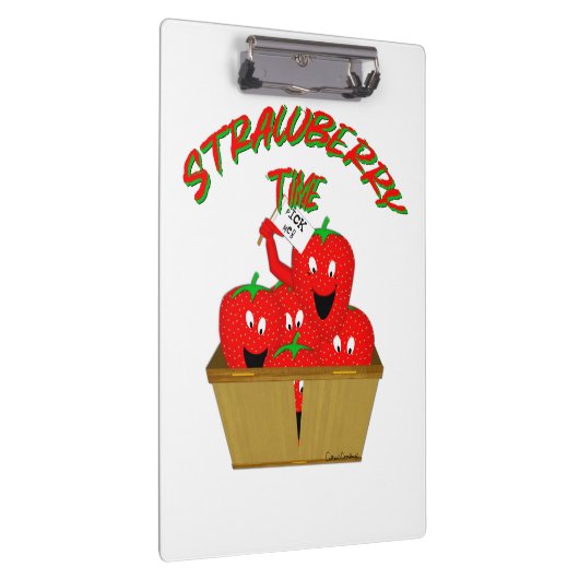 Erdbeerzeit! Klemmbrett (Rechts)