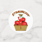 Erdbeerzeit! Konfetti (Klein Vorderseite)