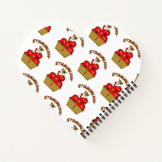 Erdbeerzeit! Notizblock (Rückseite)