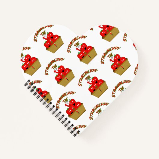 Erdbeerzeit! Notizblock (Vorderseite)