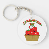 Erdbeerzeit! Schlüsselanhänger (Vorderseite)