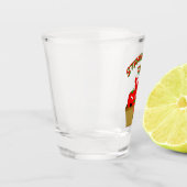 Erdbeerzeit! Schnapsglas (Links)