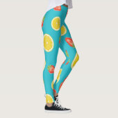 Erdbeerzitronen-Leggings Leggings (Rechts)