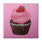 Erdbeerzucker Fliese (Vorderseite)