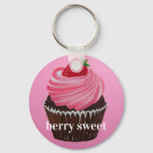 Erdbeerzucker Schlüsselanhänger (Vorderseite)