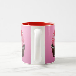 Erdbeerzucker Zweifarbige Tasse