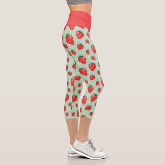 Erdberry Mint Summer Capri Leggings (Rechts)