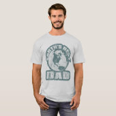 Erdbestes Vater-Blau T-Shirt (Vorne ganz)