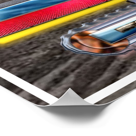 Erdbewegung Poster (Ecke)