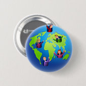 Erdbewohner Button (Vorne & Hinten)