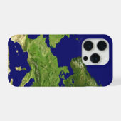 Erdbildkarten  iPhone hülle (Rückseite (Horizontal))