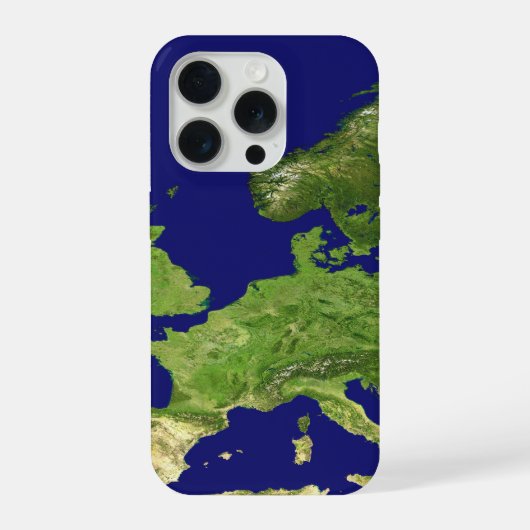 Erdbildkarten  iPhone hülle (Rückseite)