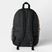 Erdbögen Bedruckter Rucksack (Rückseite)