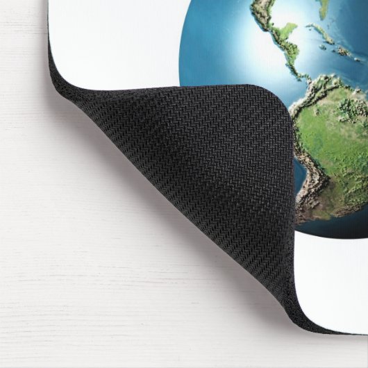 Erdbombe Mousepad (Ecke)