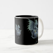 Erddrache-Kaffee-Tasse Zweifarbige Tasse (VorderseiteRechts)