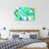 Erde 2 Punkt Oh Leinwanddruck (Insitu (Schlafzimmer))