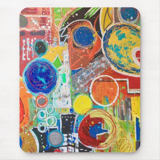 Erde 360 Mousepad (Vorne)