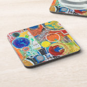 Erde 360 Set von 6 Untersetzer (Linke Seite)