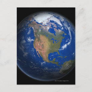 Erde 3 postkarte