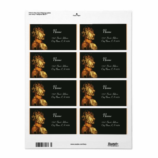 ERDE/ALLEGORIE MIT WILDTIEREN (Vorne)