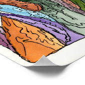 Erde Angebot Poster (Ecke)