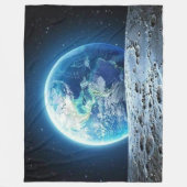 ERDE AUS DEM MOND FLEECEDECKE (Vorderseite)