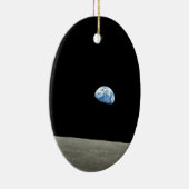 Erde aus dem Universum des Mond Keramik Ornament (Rechts)