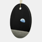 Erde aus dem Universum des Mond Keramik Ornament (Links)