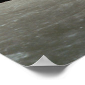 Erde aus dem Universum des Mond Poster (Ecke)