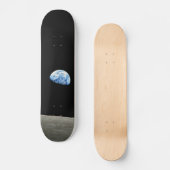 Erde aus dem Universum des Mond Skateboard (Vorderseite)