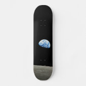 Erde aus dem Universum des Mond Skateboard (Vorderseite)