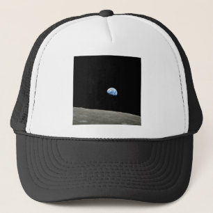 Erde aus dem Universum des Mond Truckerkappe