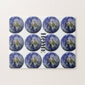 Erde aus dem Weltall, blaues Marmor von der NASA Puzzle (Horizontal)