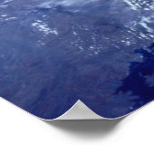 Erde aus dem Weltraum 13 Poster (Ecke)