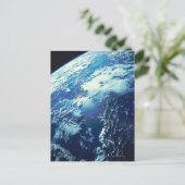 Erde aus dem Weltraum 16 Postkarte (Stehend Vorderseite)