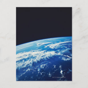Erde aus dem Weltraum 17 Postkarte