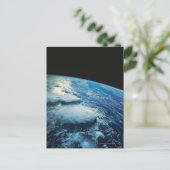 Erde aus dem Weltraum 27 Postkarte (Stehend Vorderseite)
