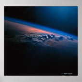 Erde aus dem Weltraum 2 Poster (Vorne)
