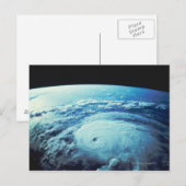 Erde aus dem Weltraum 2 Postkarte (Vorne/Hinten)