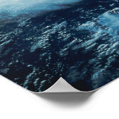 Erde aus dem Weltraum 31 Poster (Ecke)