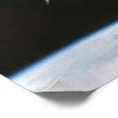 Erde aus dem Weltraum 9 Poster (Ecke)